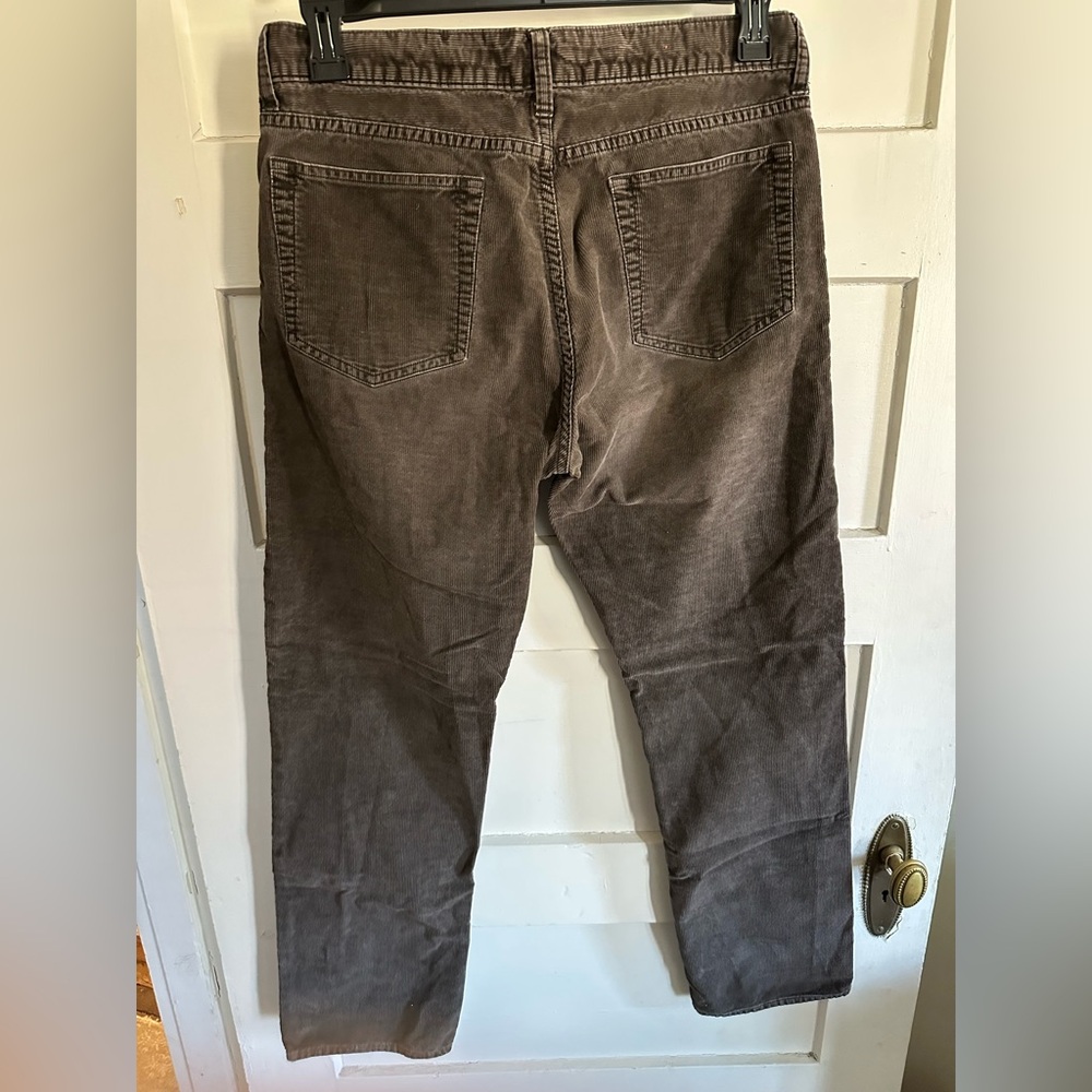 Men's Brown J Crew Corduroy Pants - Picture 3 of 4